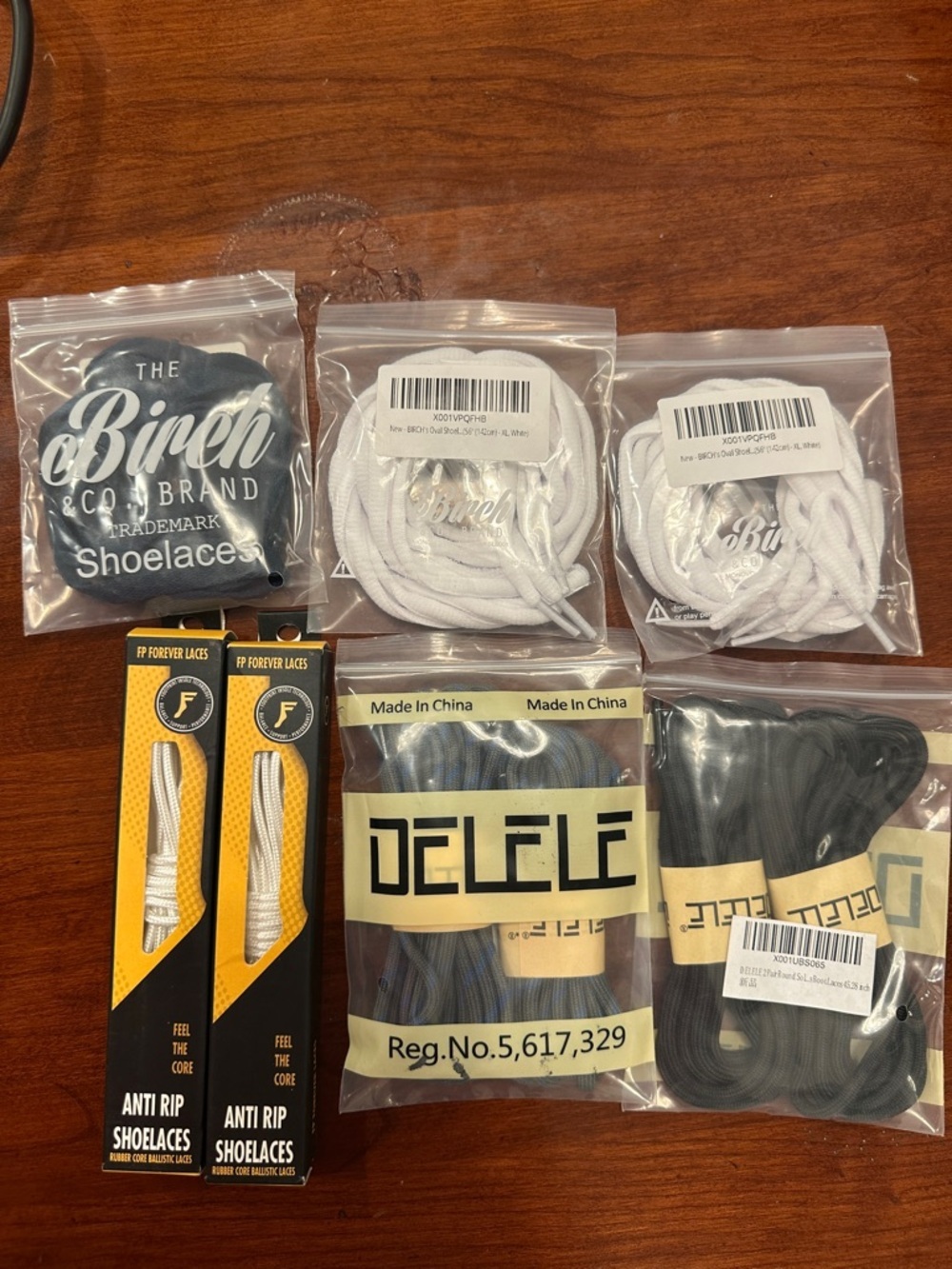 Black and White Shoelaces